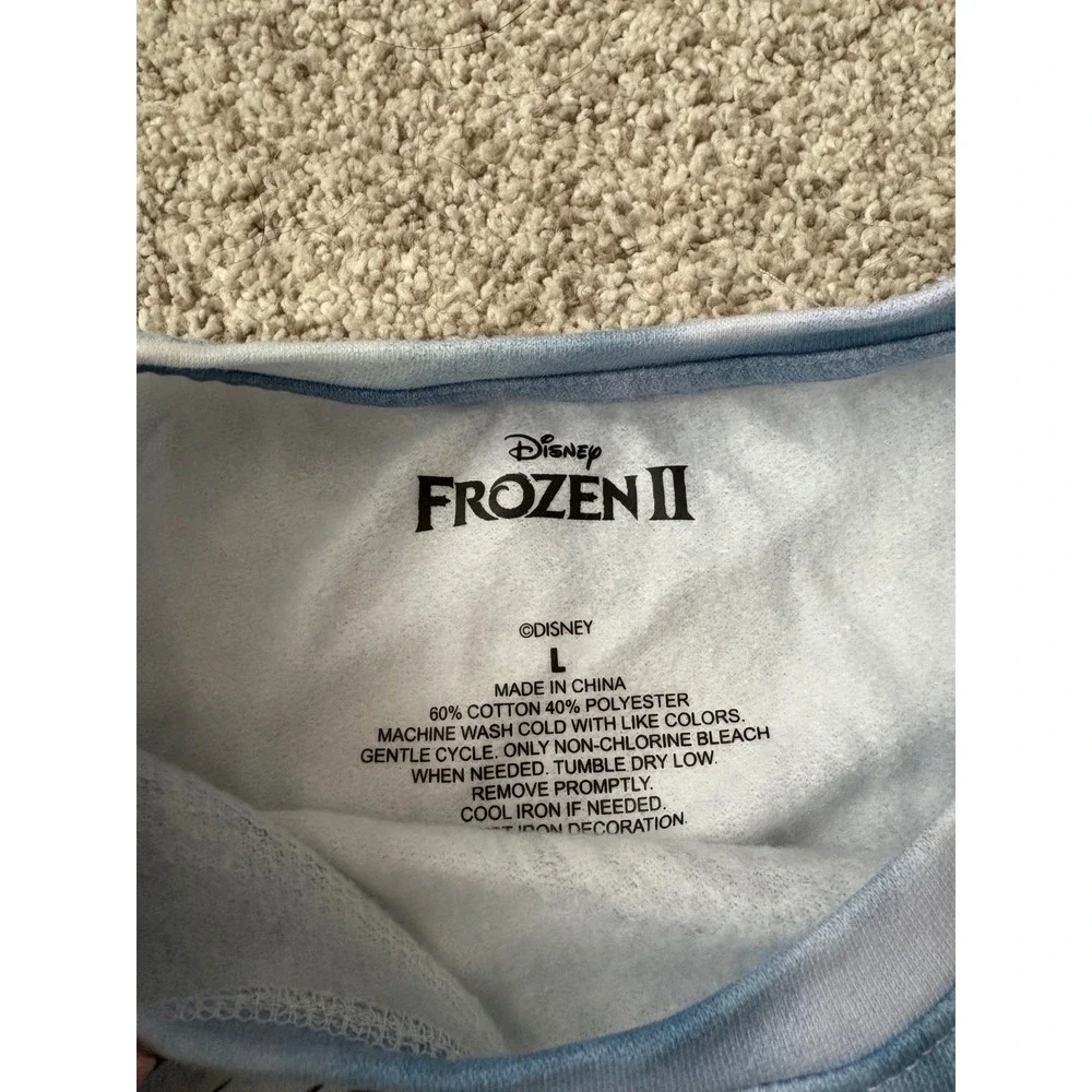 Disney Frozen II Elsa Tie Dye Sweatshirt and Joggers Set Blue Kids L/M